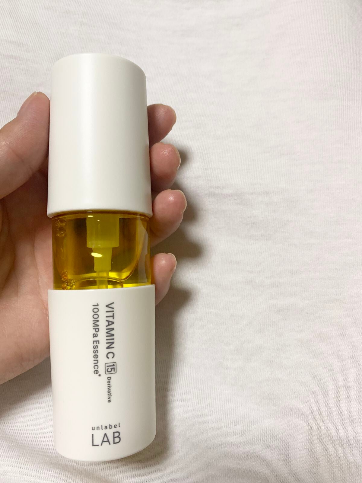 V エッセンス/unlabel/美容液を使ったクチコミ(1枚目)