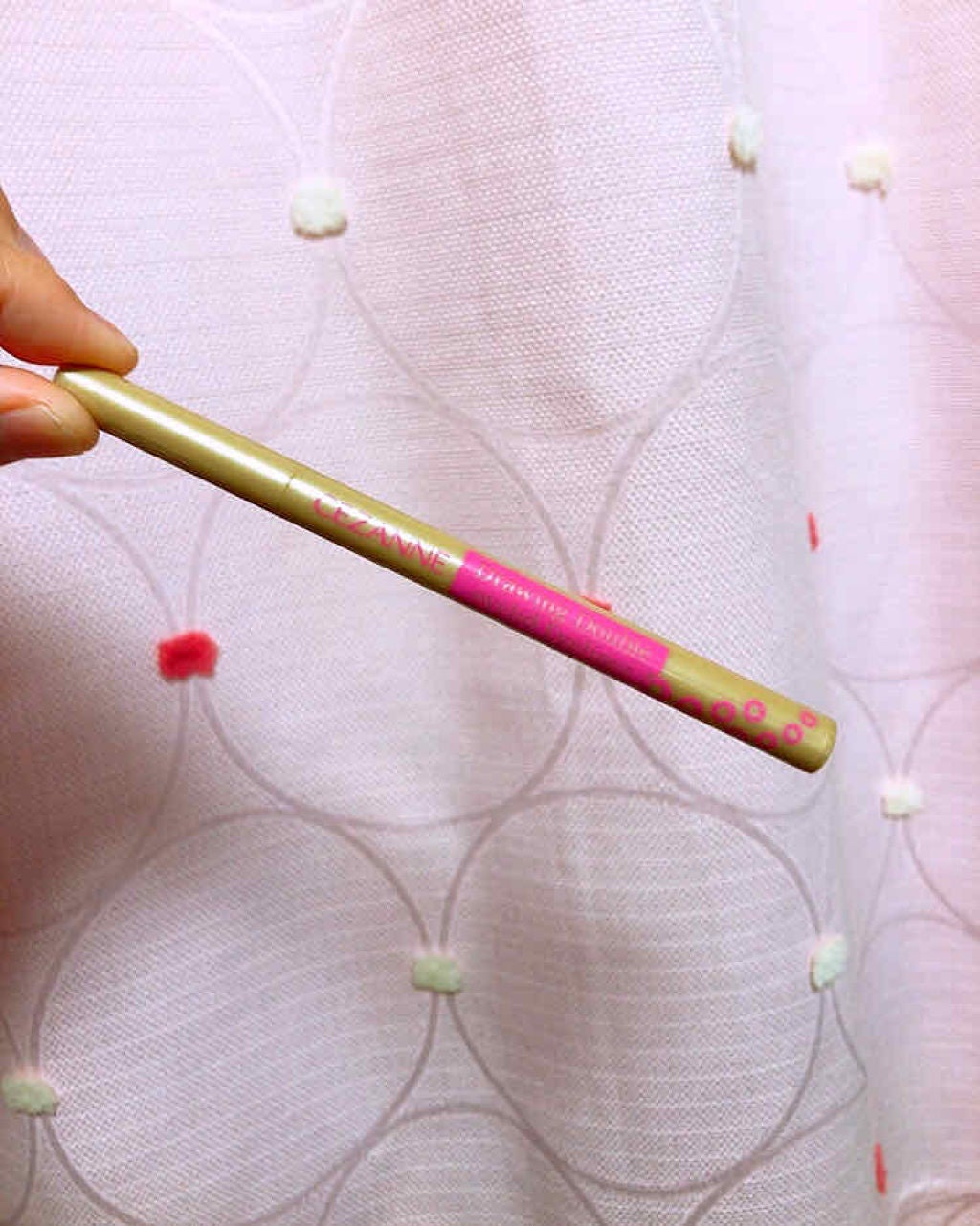 描くふたえアイライナー/CEZANNE/リキッドアイライナーを使ったクチコミ(1枚目)