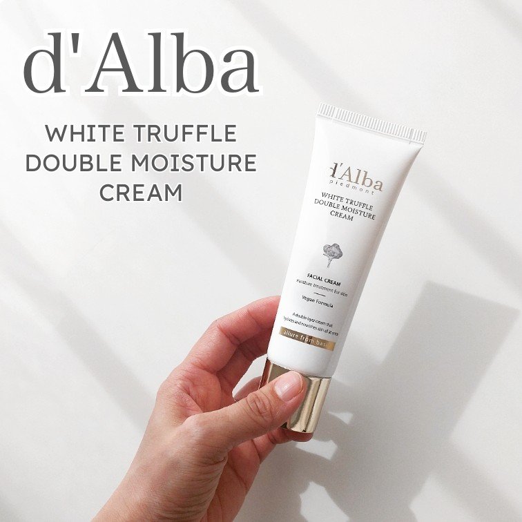 ホワイトトリュフダブルモイスチャークリーム/ダルバ/フェイスクリームを使ったクチコミ（1枚目）