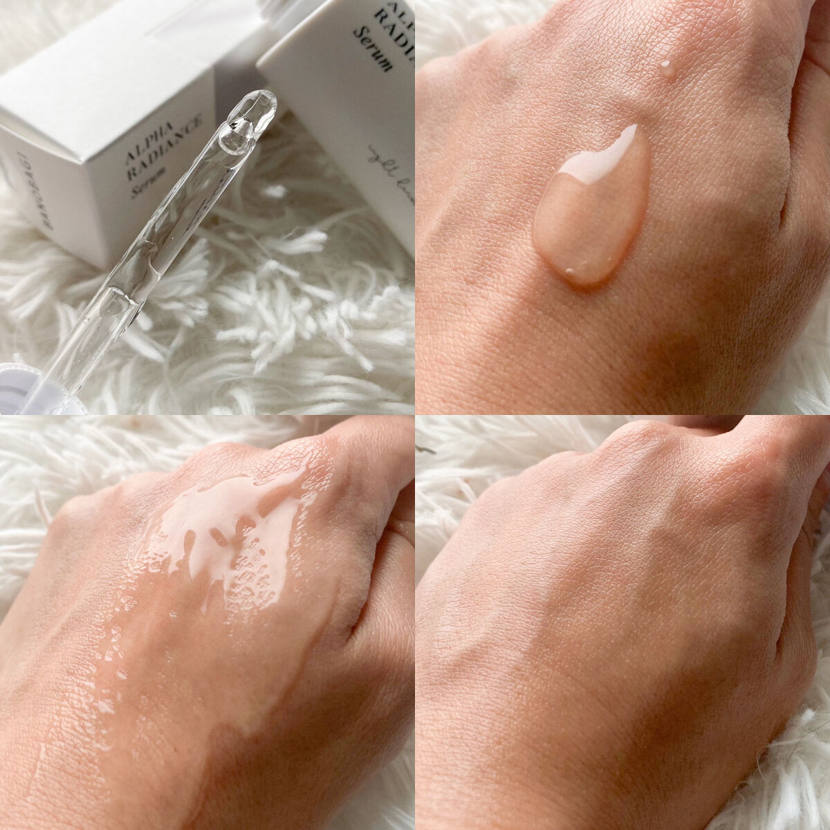 アルファラディアンスグローセラム/BANOBAGI/美容液を使ったクチコミ（3枚目）