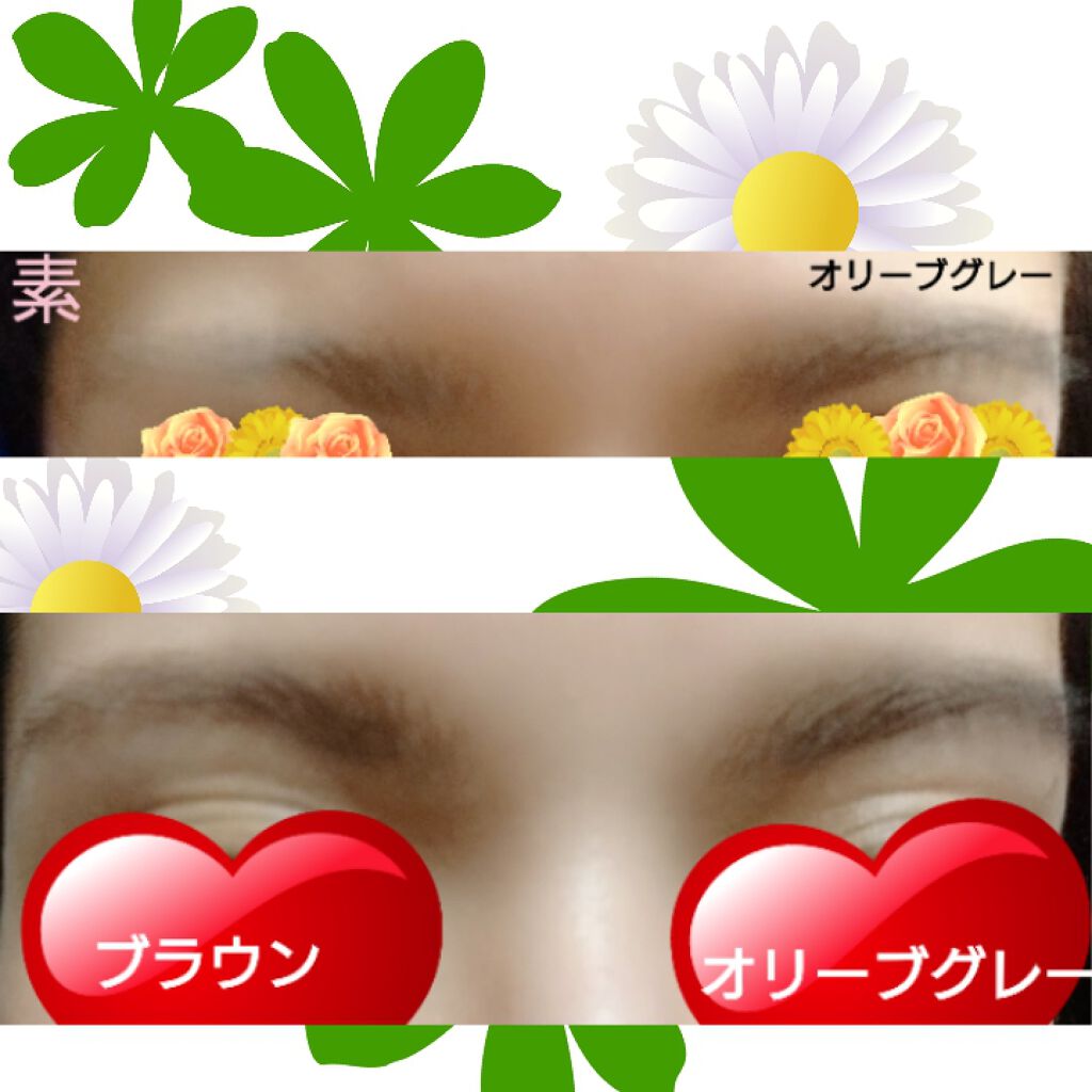 ケイト デザイニングアイブロウ3D/KATE/パウダーアイブロウを使ったクチコミ(3枚目)