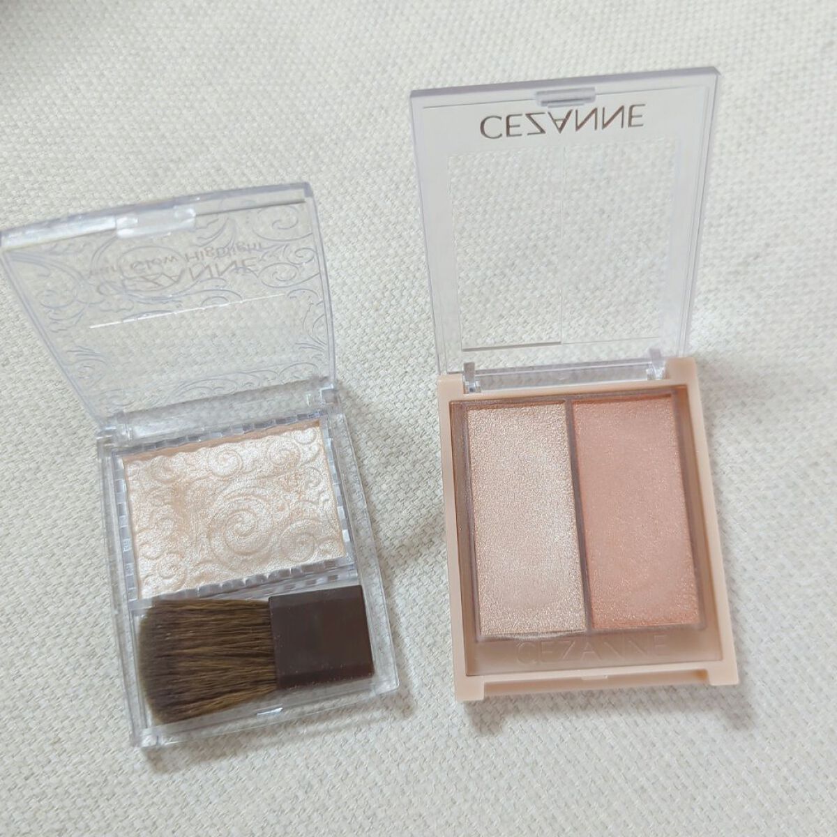 パールグロウハイライト/CEZANNE/パウダーハイライトを使ったクチコミ（2枚目）