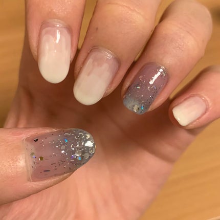 ITGグリッターネイル/DAISO/マニキュアを使ったクチコミ(2枚目)