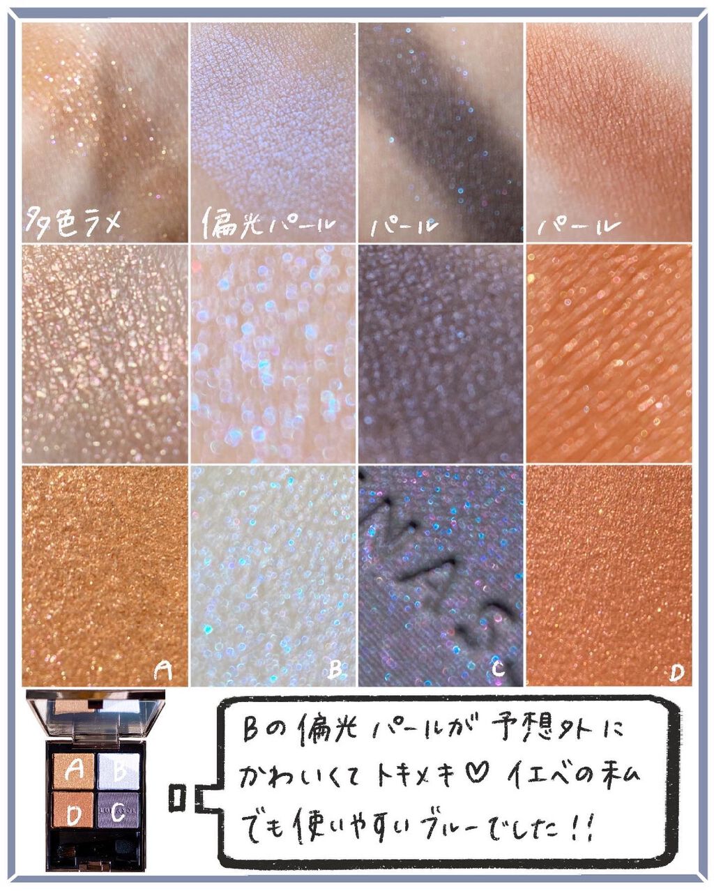 アイカラーレーション/LUNASOL/アイシャドウパレットを使ったクチコミ(4枚目)
