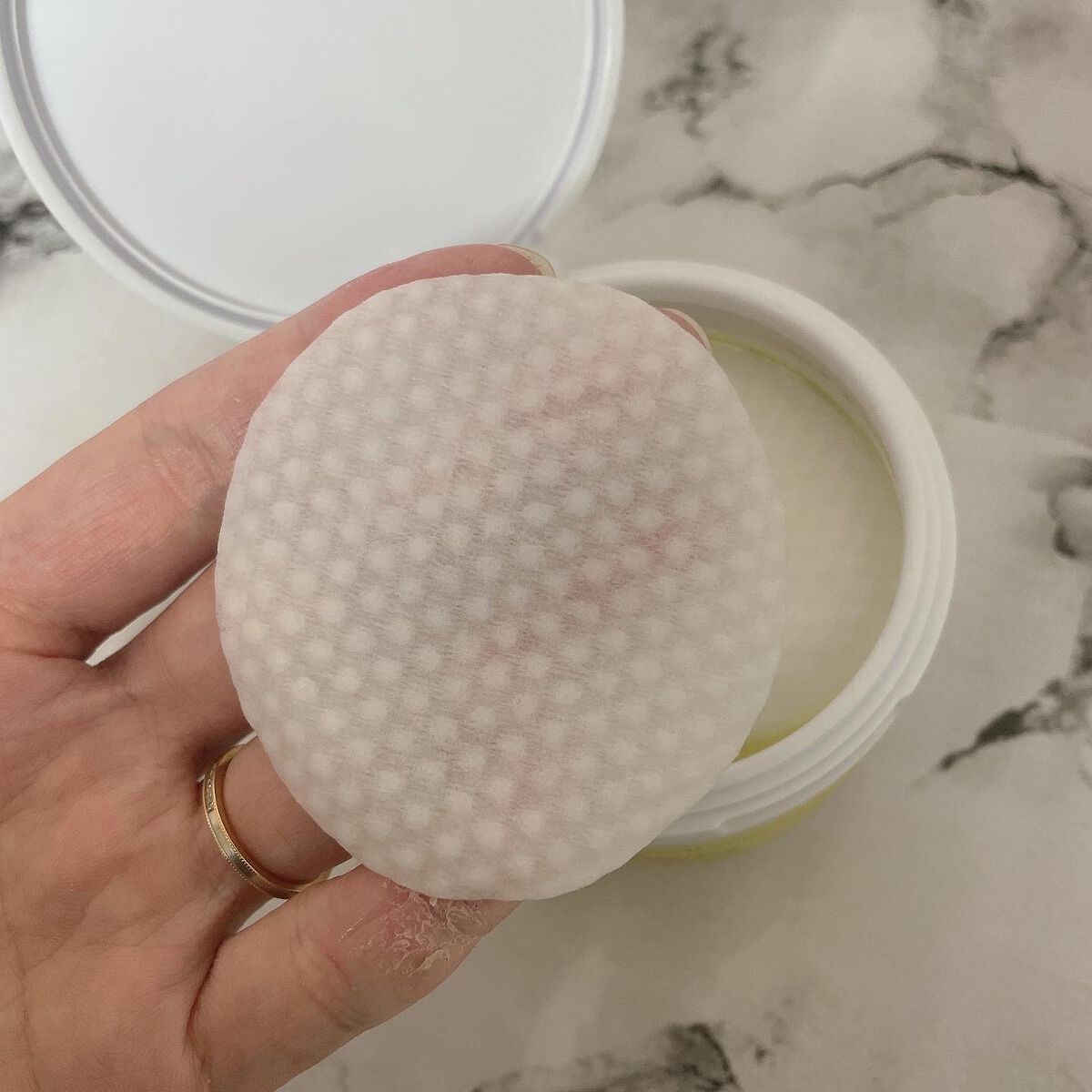 アマゾンビリーフバランシングトーニングパッド/daymellow’/トナーパッドを使ったクチコミ（3枚目）