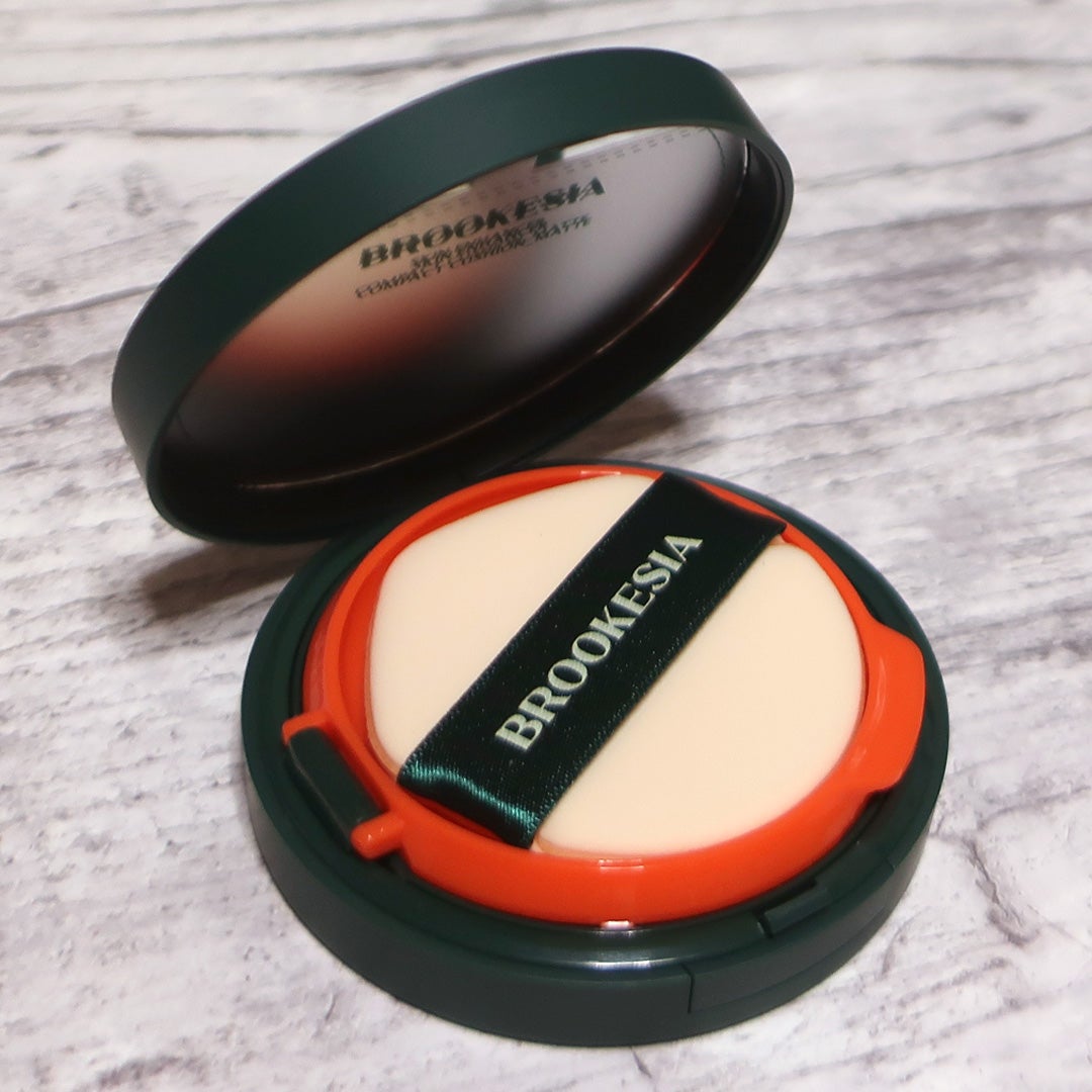 スキンエンハンサー コンパクト クッション (マット)/BROOKESIA/クッションファンデーションを使ったクチコミ(3枚目)