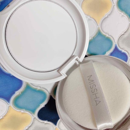 エアリーポット プレストパウダー/MISSHA/プレストパウダーを使ったクチコミ(2枚目)