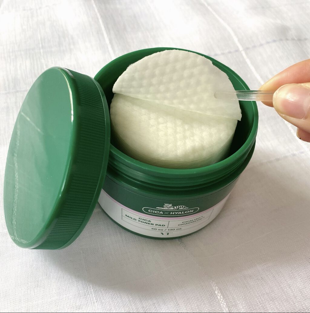 CICA マイルドトナーパッド/VT/トナーパッドを使ったクチコミ（2枚目）