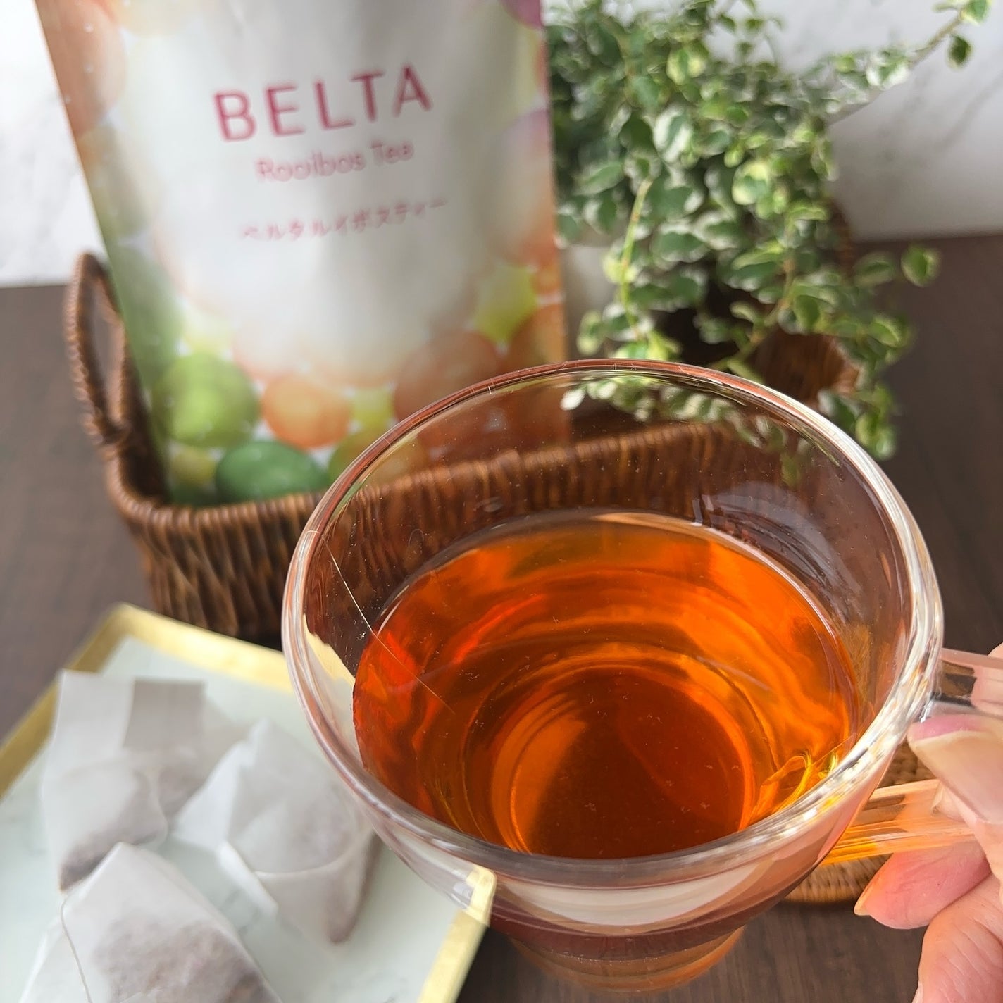 ルイボスティー/BELTA(ベルタ)/ドリンクを使ったクチコミ(5枚目)