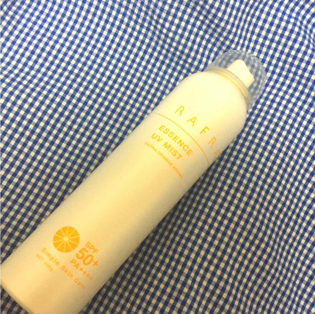 エッセンスUVミスト/RAFRA/日焼け止め・UVケアを使ったクチコミ（1枚目）