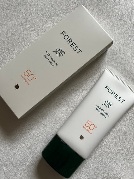 フォレスト マイルドカーミングサンクリーム/FoRest by Greenfinger/日焼け止めクリームを使ったクチコミ(1枚目)