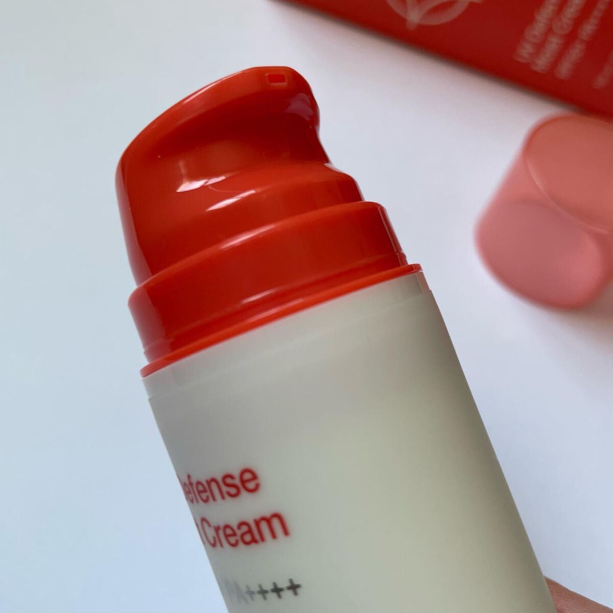 UVディフェンスモイストクリーム/By Wishtrend/日焼け止めクリームを使ったクチコミ（2枚目）