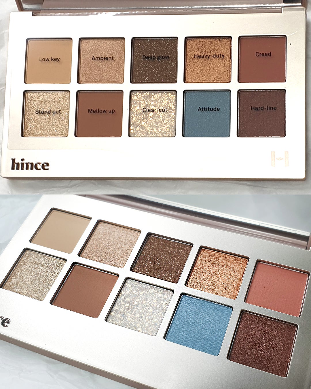 ニューデップスアイシャドウパレット/hince/アイシャドウパレットを使ったクチコミ(5枚目)