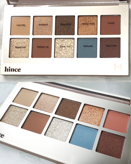 ニューデップスアイシャドウパレット/hince/アイシャドウパレットを使ったクチコミ(5枚目)