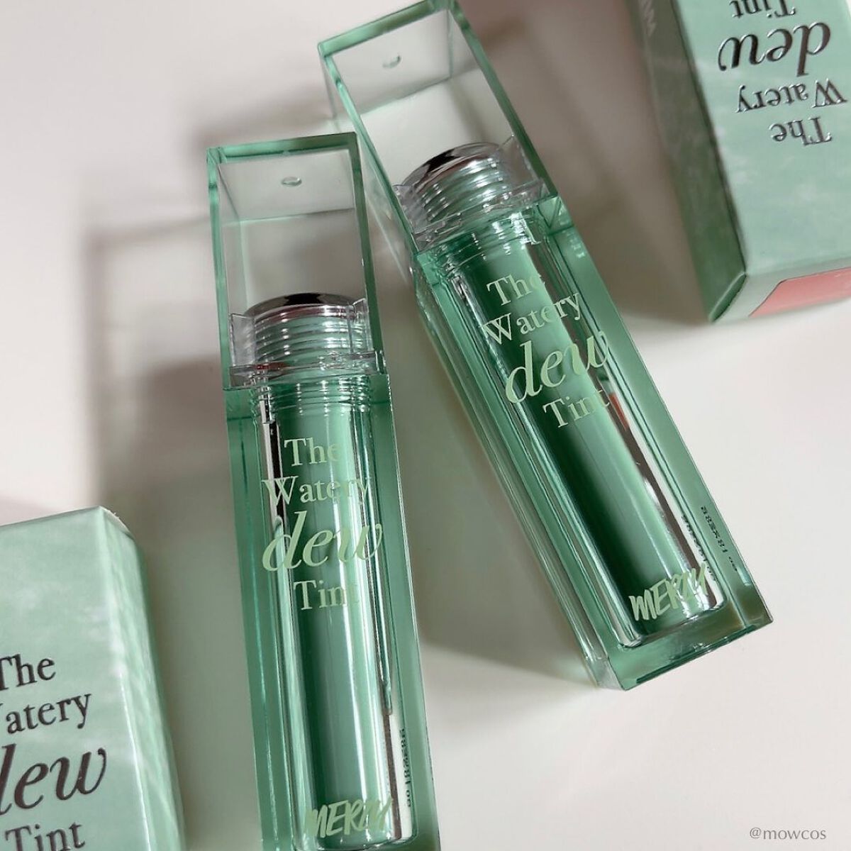 ザ ウォータリーデューティント WD7 ダスティーモヴ/MERZY/リップティントを使ったクチコミ（1枚目）