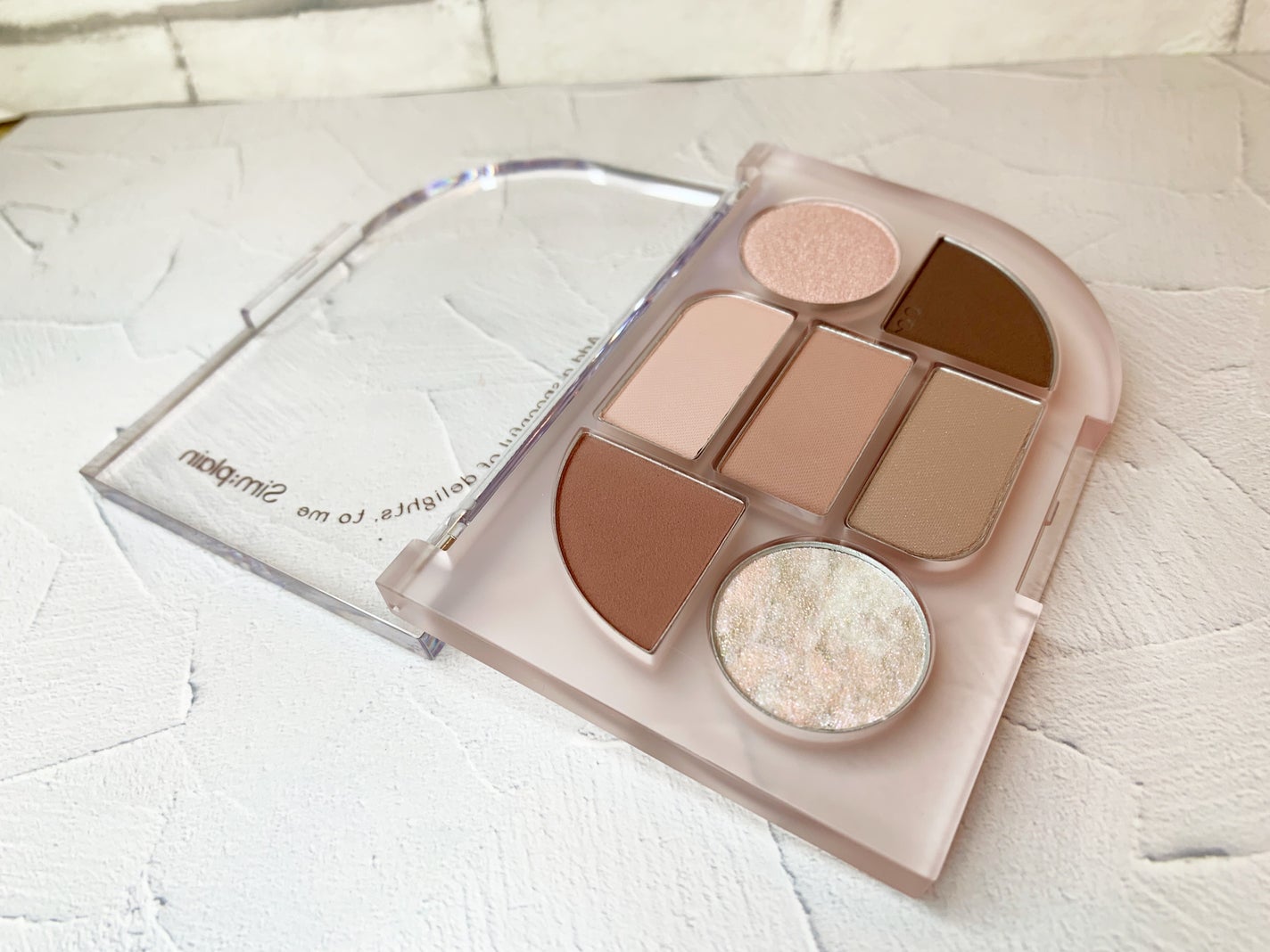 シンプレイン アイパレット/Sim;plain/アイシャドウパレットを使ったクチコミ(4枚目)