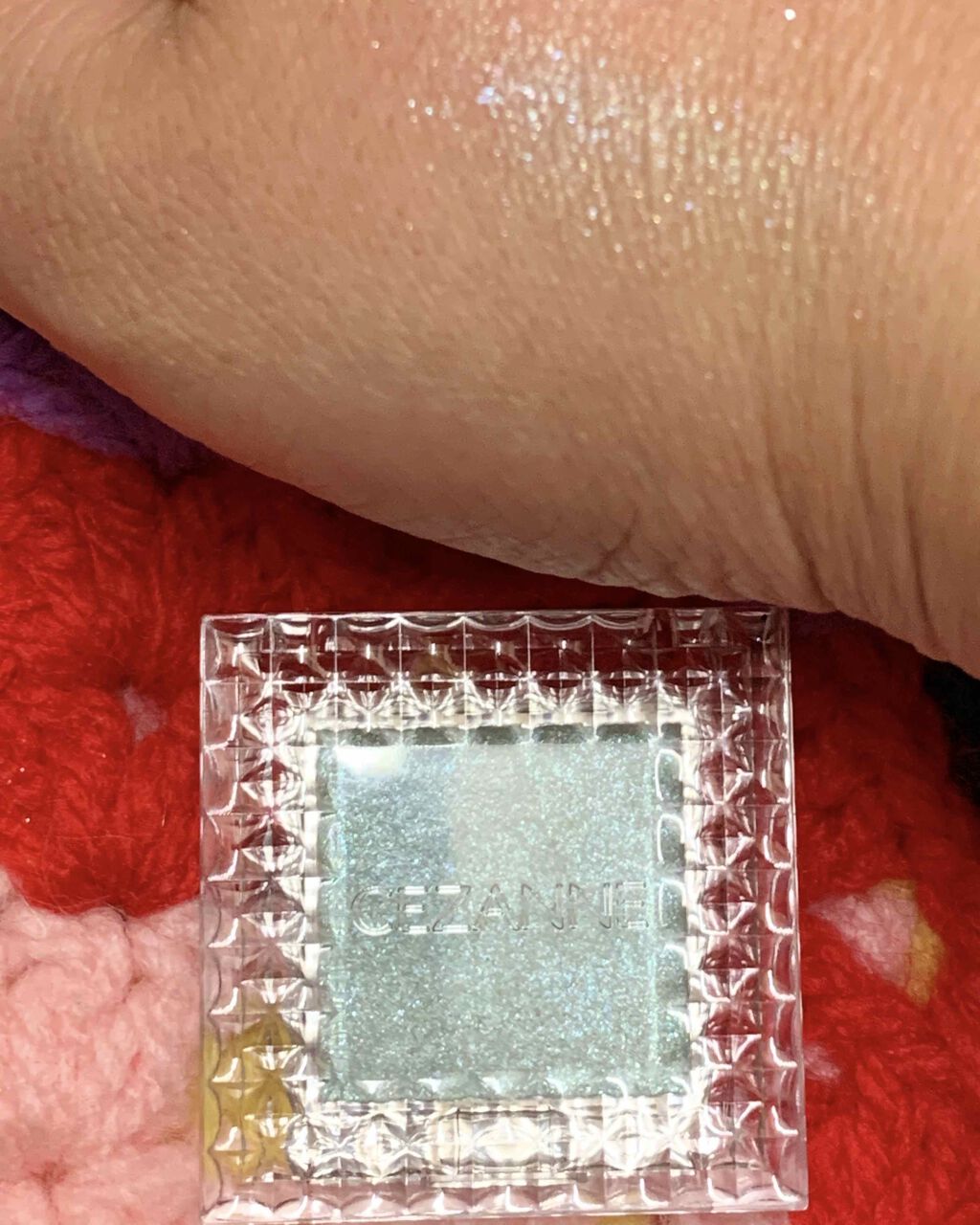 シングルカラーアイシャドウ/CEZANNE/単色アイシャドウを使ったクチコミ(2枚目)