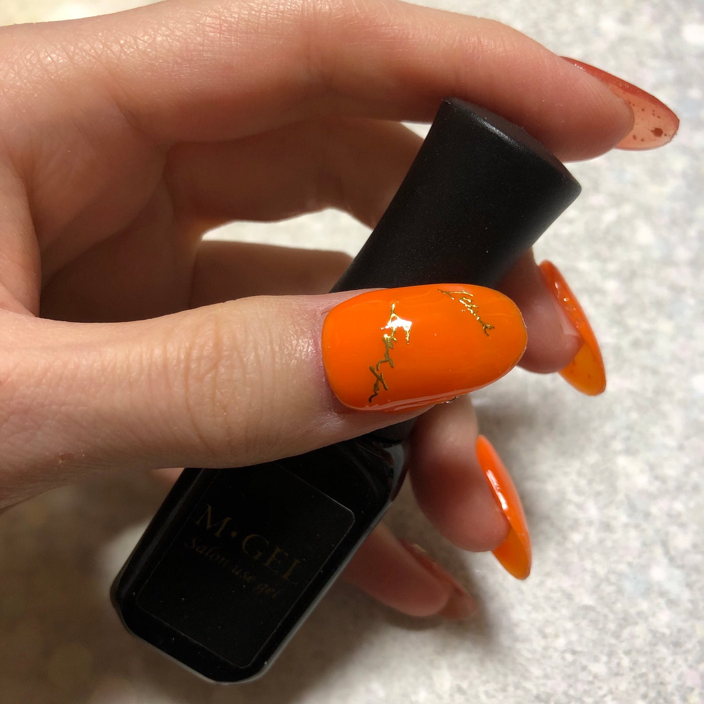 ジェルネイル(ライト対応)/セリア/ジェルネイルを使ったクチコミ(3枚目)