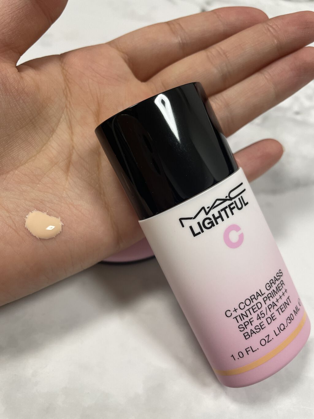 ライトフル C３ ナチュラル シルク パウダーファンデーション/M・A・C/パウダーファンデーションを使ったクチコミ（2枚目）