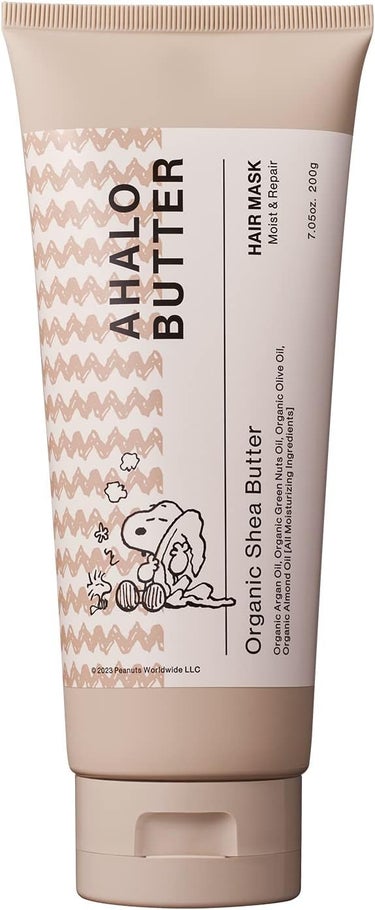 アハロバター モイスト＆リペア ヘアマスク スヌーピー AHALO BUTTER