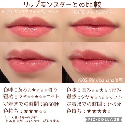 ケイト リップモンスター/KATE/口紅を使ったクチコミ(4枚目)