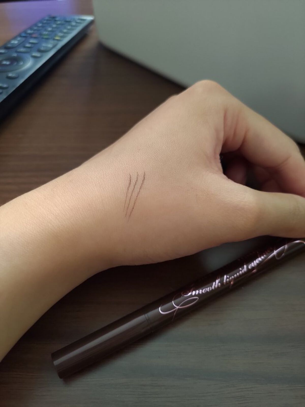 スムースリキッドアイライナー スーパーキープ/ヒロインメイク/リキッドアイライナーを使ったクチコミ（2枚目）