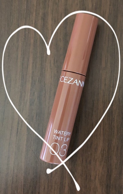 ウォータリーティントリップ/CEZANNE/リップティントを使ったクチコミ(1枚目)