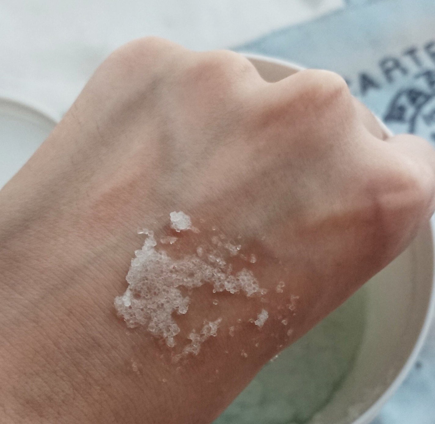ソルトマッサージソープ コラーゲン/プロズビ/ボディスクラブを使ったクチコミ(4枚目)