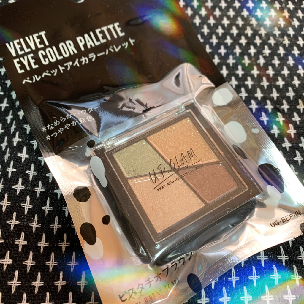 UR GLAM　VELVET EYE COLOR PALETTE/U R GLAM/アイシャドウパレットを使ったクチコミ（1枚目）