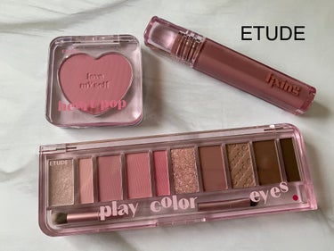 ETUDE
🌸プレイカラー アイシャドウ
     クールバレリーナ

🌸グロウ フィクシングティント
     モーヴメント

🌸ハートポップブラッシャー
     スクイーズベリー


前前回のQo