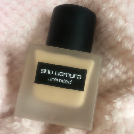 (旧)アンリミテッド ラスティング フルイド/shu uemura/リキッドファンデーションを使ったクチコミ(1枚目)