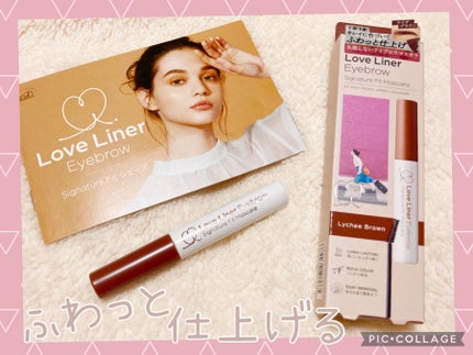 ラブ・ライナー シグネチャーフィットマスカラ<アイブロウ>/ラブ・ライナー/眉マスカラを使ったクチコミ(1枚目)