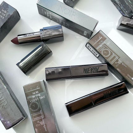 ノワール イン ザ ベルベットティント/MERZY/リップティントを使ったクチコミ(9枚目)