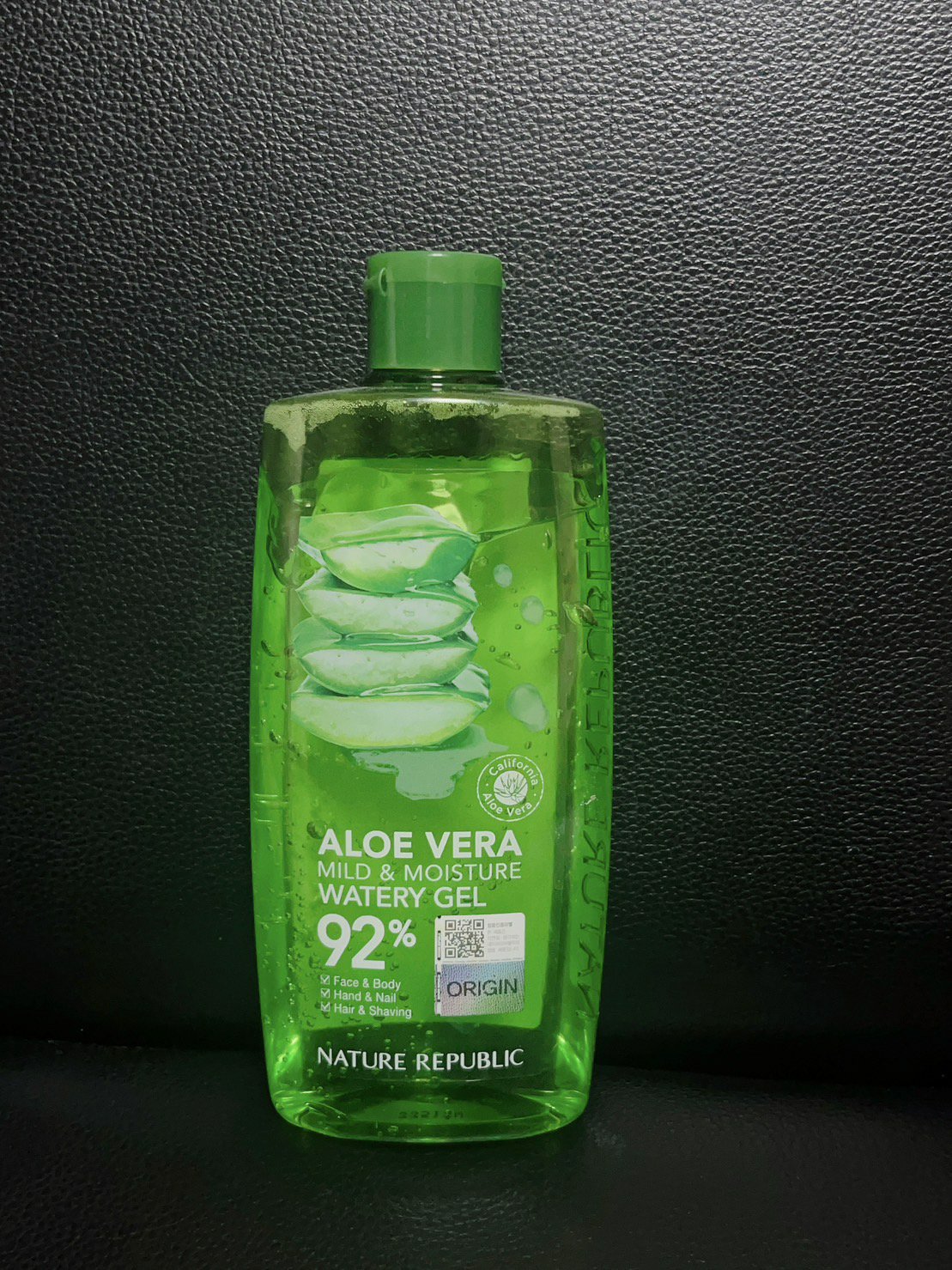 マイルド＆モイスチャーアロエジェル ボトルタイプ310ml/ネイチャーリパブリック/ボディローションを使ったクチコミ（1枚目）