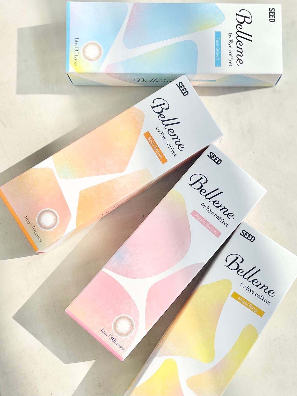 bellemebyEye coffret/シード/カラーコンタクトレンズを使ったクチコミ(2枚目)