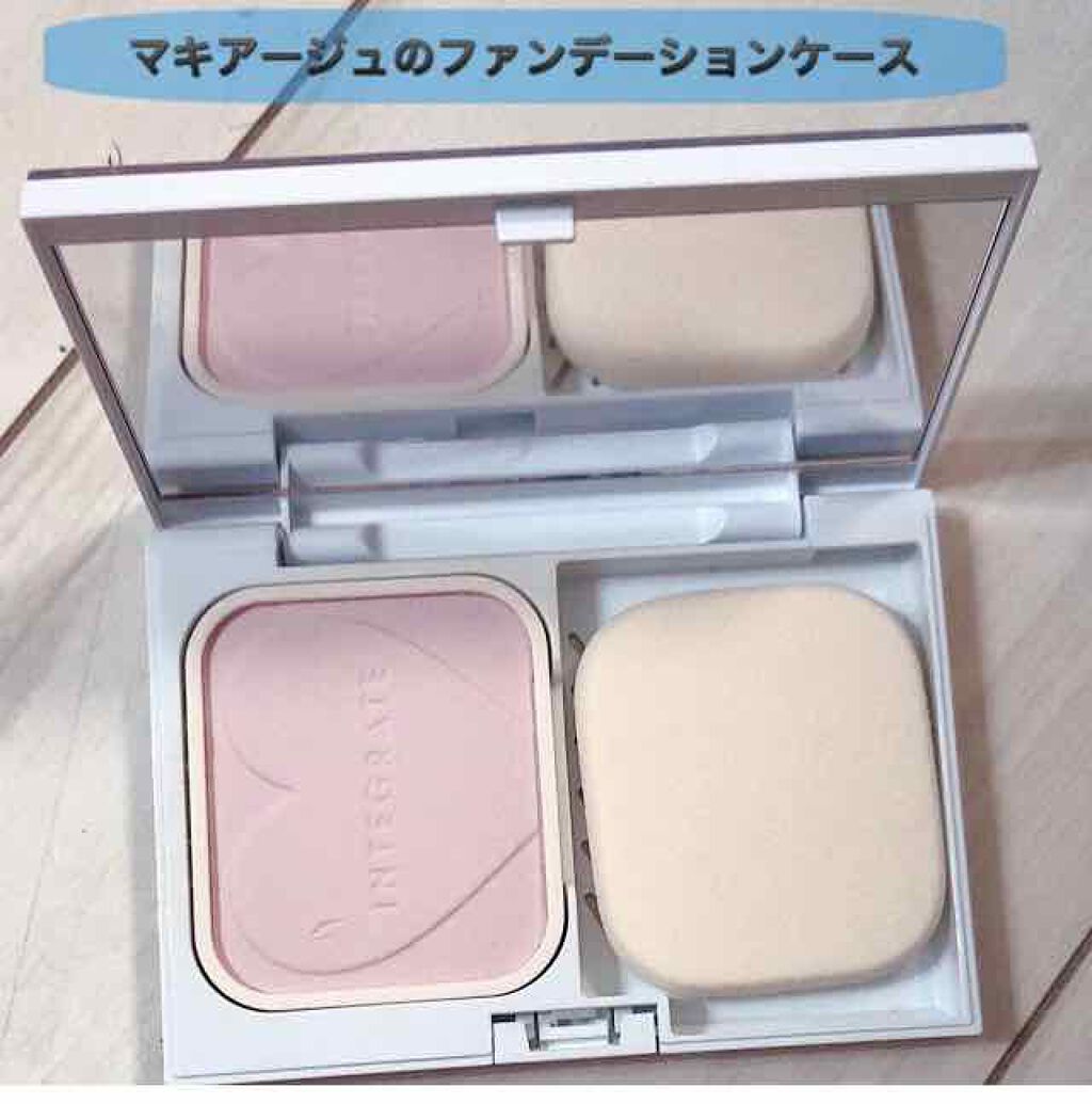 すっぴんメイカー CCパウダー/インテグレート/プレストパウダーを使ったクチコミ(2枚目)