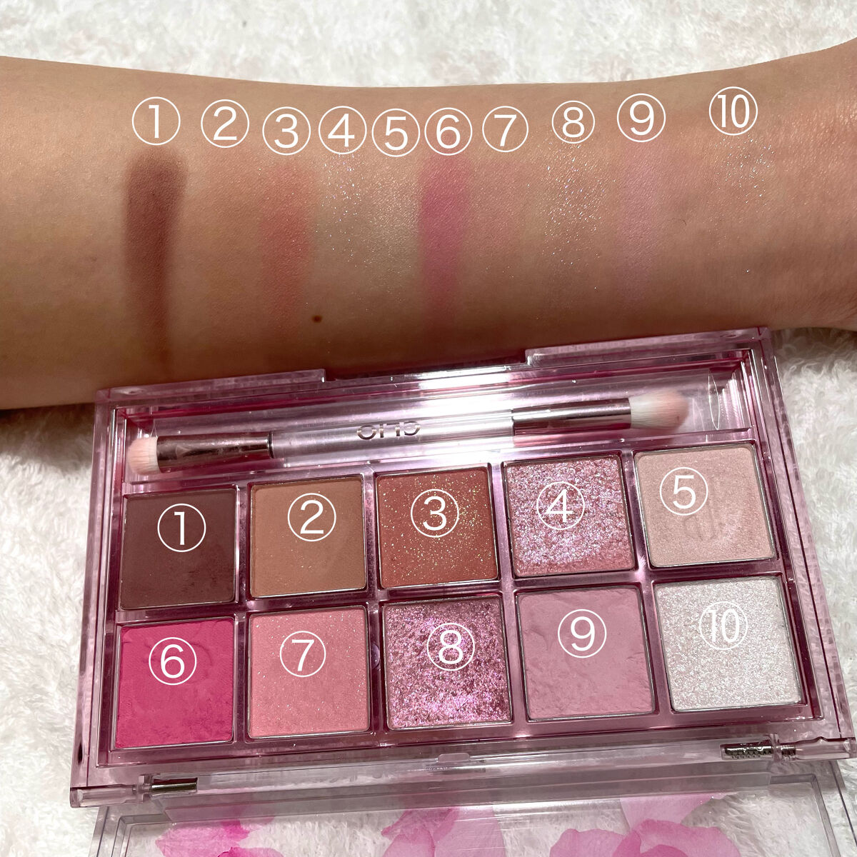 プロ アイ パレット/CLIO/アイシャドウパレットを使ったクチコミ（3枚目）