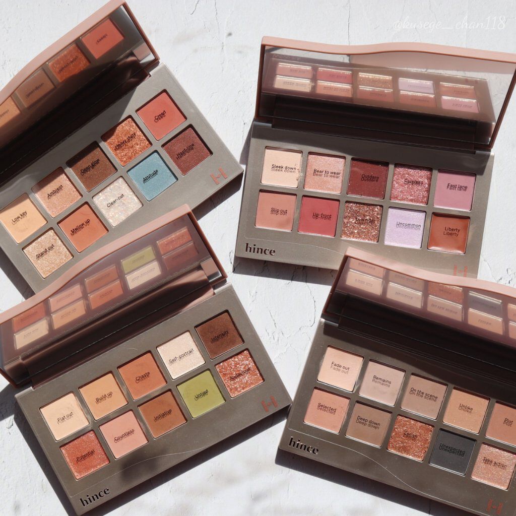 ニューデップスアイシャドウパレット/hince/アイシャドウパレットを使ったクチコミ（1枚目）