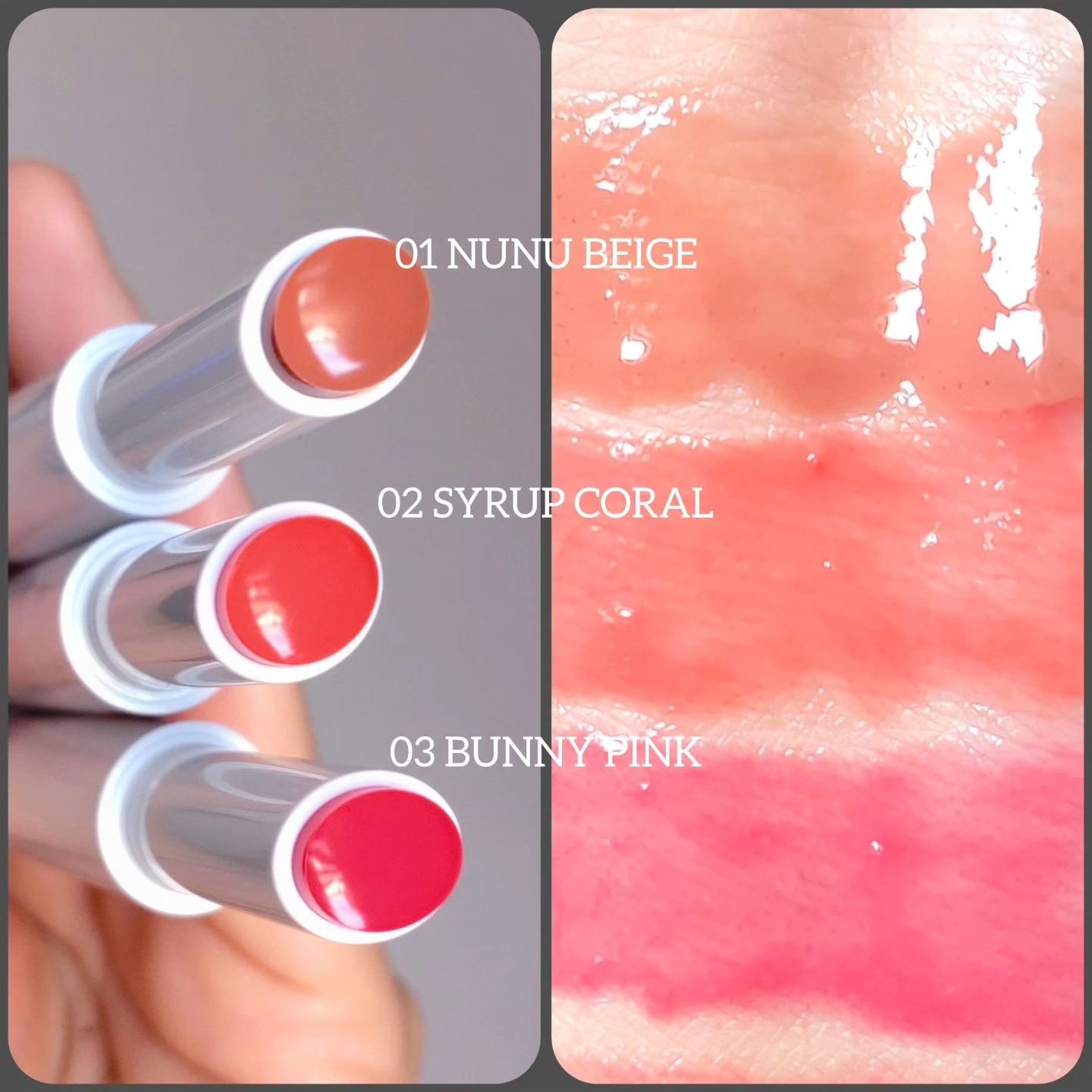 MELTING CHANGE PLUMPING BALM/keybo/口紅を使ったクチコミ(4枚目)