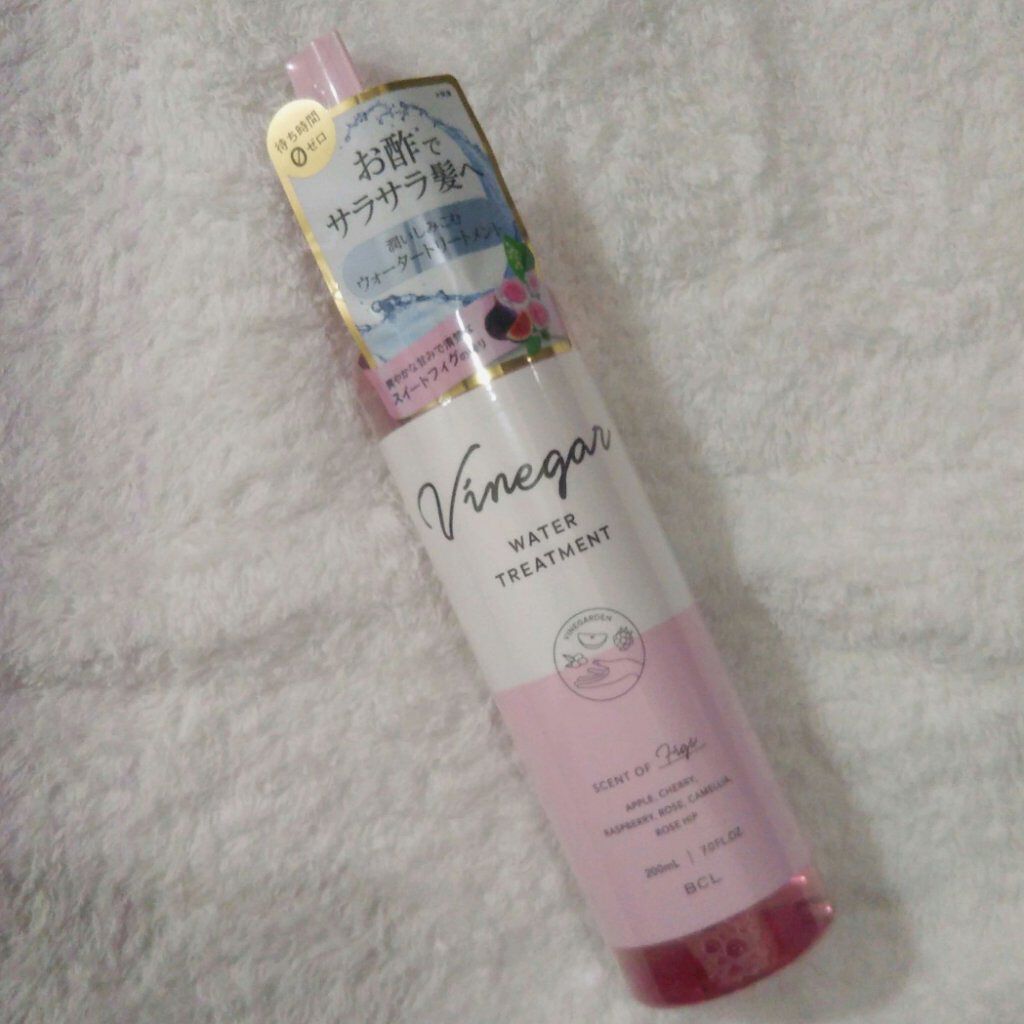 ウォータートリートメント/ビネガーデン/洗い流すヘアトリートメントを使ったクチコミ(1枚目)