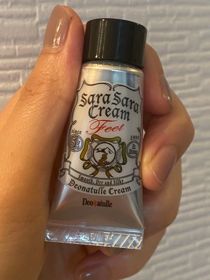 薬用足指さらさらクリーム/デオナチュレ/デオドラント・制汗剤を使ったクチコミ(3枚目)