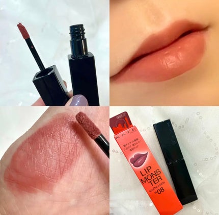 リップモンスター スフレマット/KATE/口紅を使ったクチコミ(2枚目)