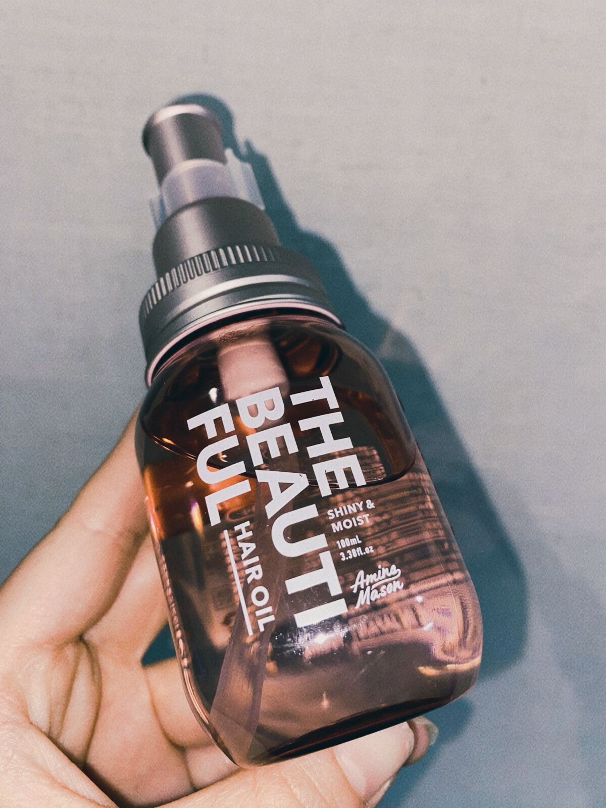 アミノメイソン シャイニー＆モイスト ヘアオイル/アミノメイソン/ヘアオイルを使ったクチコミ（1枚目）