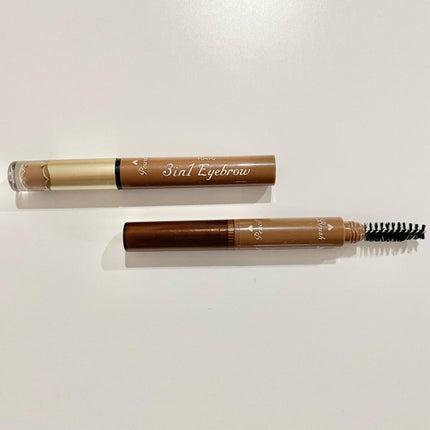 3in1アイブロウ 01 ナチュラルブラウン/キャンメイク/アイブロウペンシルを使ったクチコミ(1枚目)