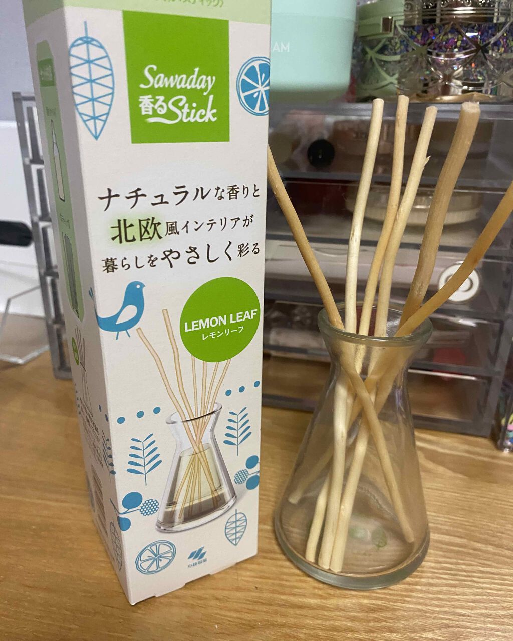 香るスティック/小林製薬/ルームフレグランスを使ったクチコミ（2枚目）
