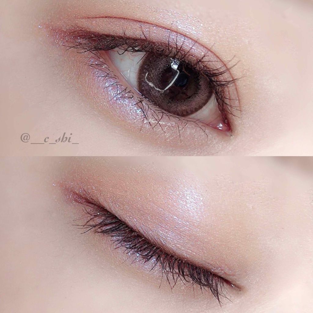シマリングオーロラアイズ/キャンメイク/単色アイシャドウを使ったクチコミ（3枚目）