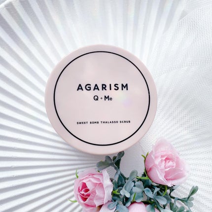 Q+Me スウィート ボム タラソ スクラブ/AGARISM/バスト・ヒップケアを使ったクチコミ(1枚目)