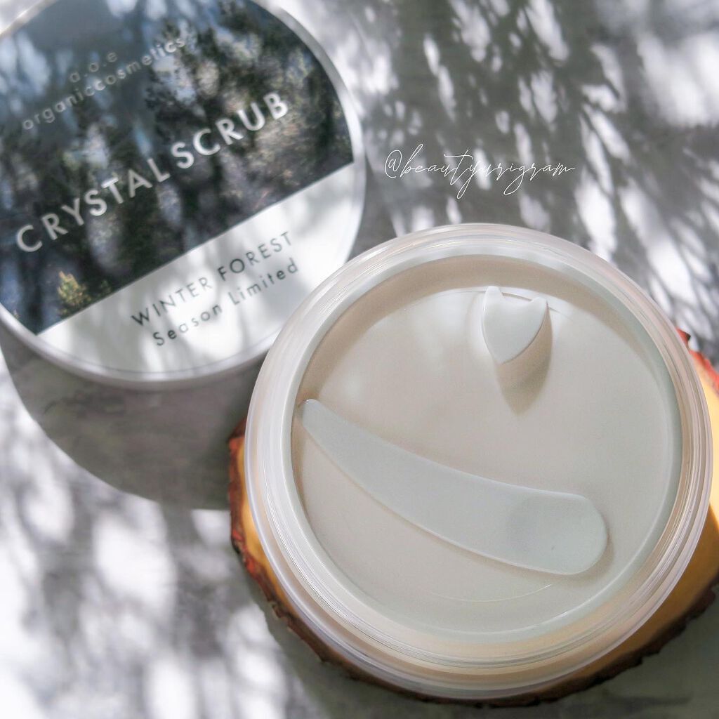 CRYSTAL  SCRUB_CLEARING/a.o.e organiccosmetics/ボディスクラブを使ったクチコミ（3枚目）