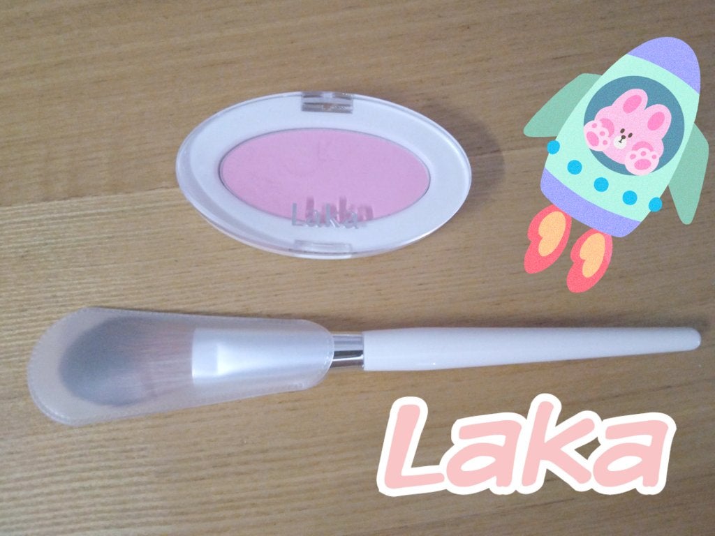 ラブシルクブラッシュ/Laka/パウダーチークを使ったクチコミ(1枚目)