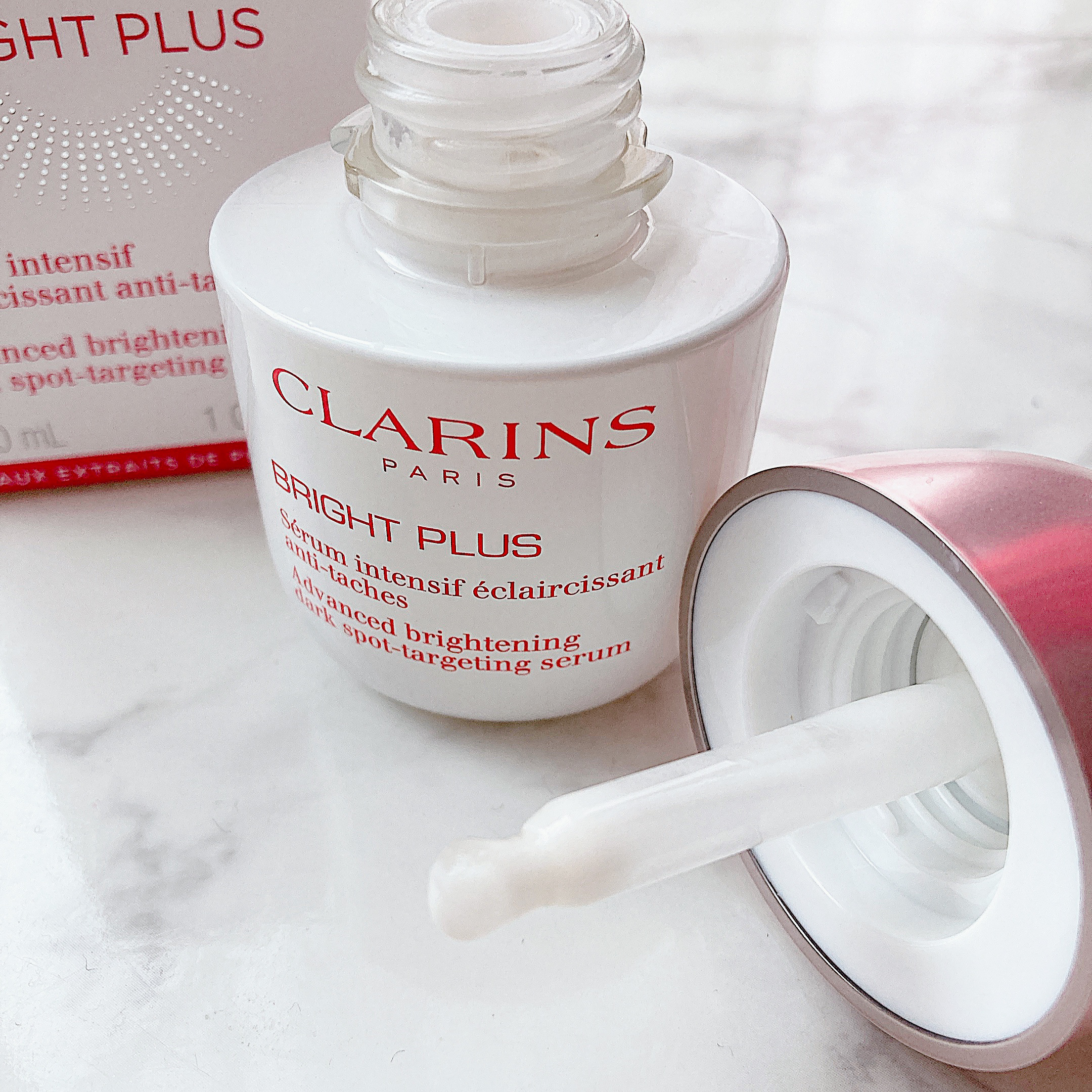 ブライトプラス ブライトニング セラム/CLARINS/美容液を使ったクチコミ（2枚目）